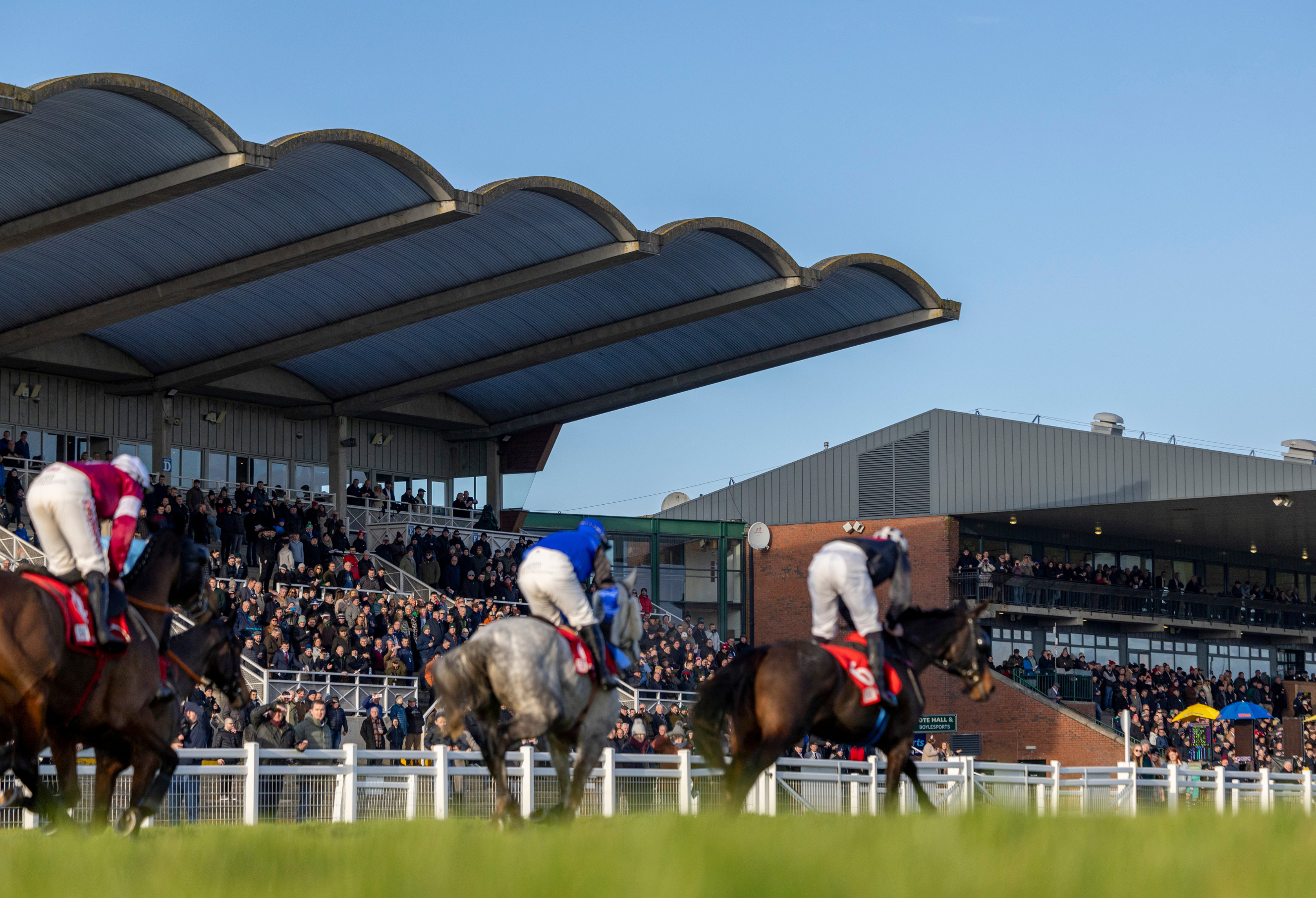 horsesrunningbythestandatfairyhouse