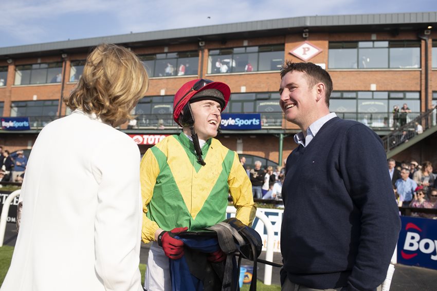 Tom Dreaper is a chip of the old block - great company, witty and knowledgeable