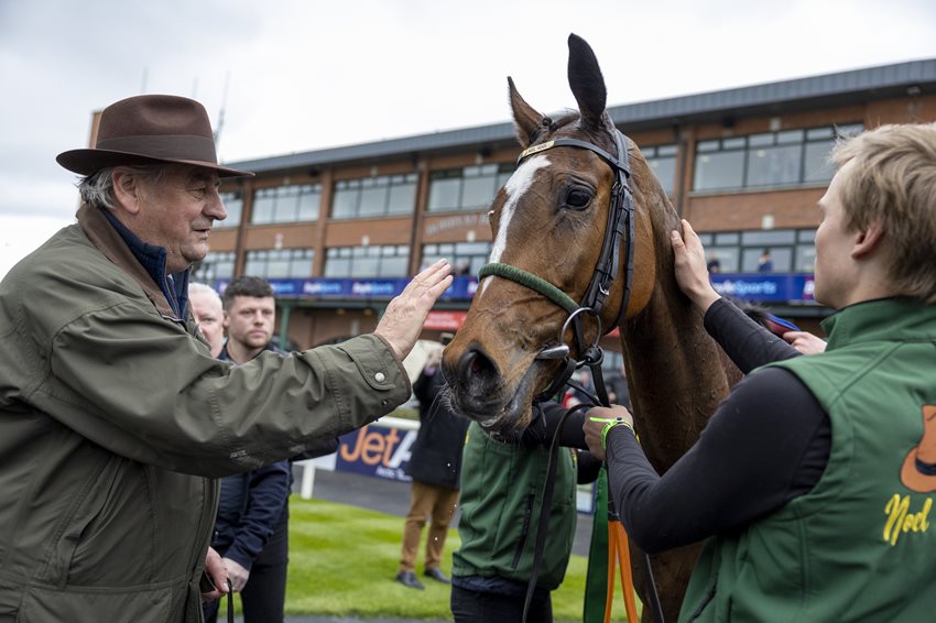 Class is permanent on the big day when it matters most, Meade still has the Midas touch!